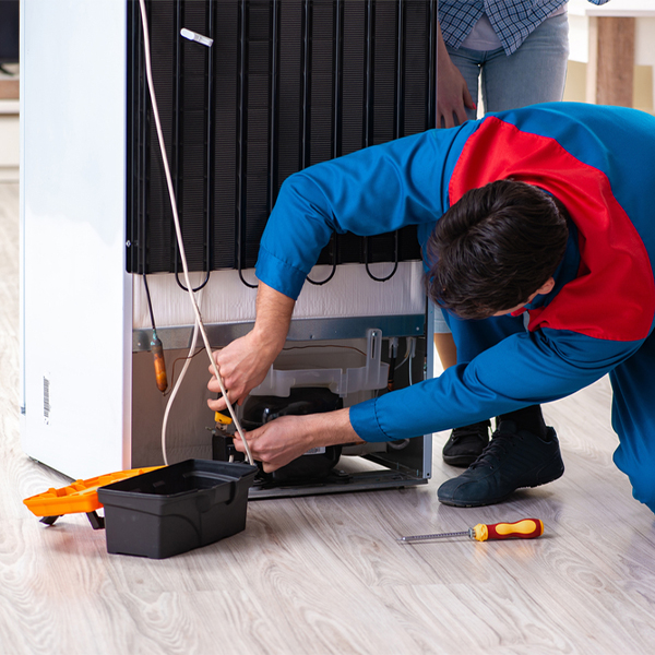 how much do you charge for refrigerator repair services in Lake Aluma Oklahoma